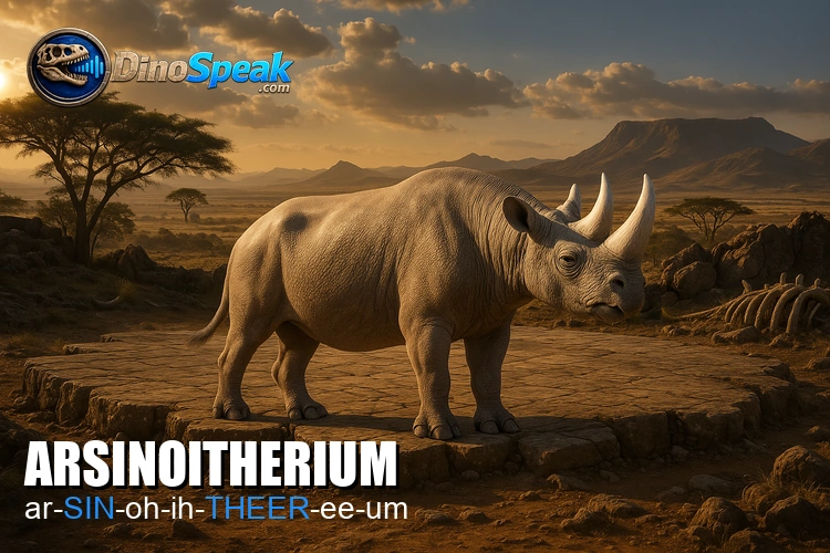 Arsinoitherium picture