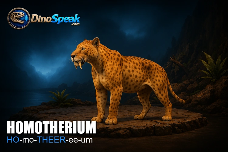 Homotherium picture