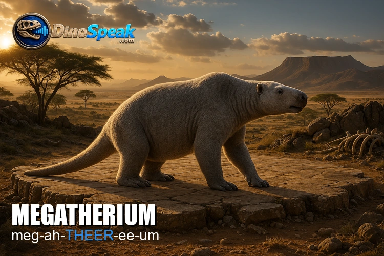 Megatherium picture